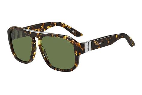 Givenchy Green Square Unisex Sunglasses GV 